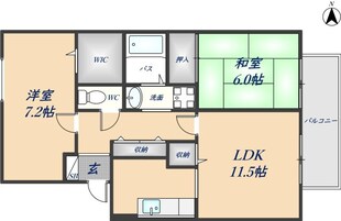 カサグランデの物件間取画像